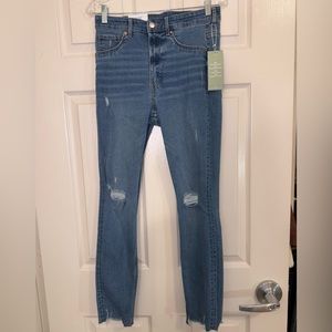 H&M Blue Skinny Jegging- NEVER WORN